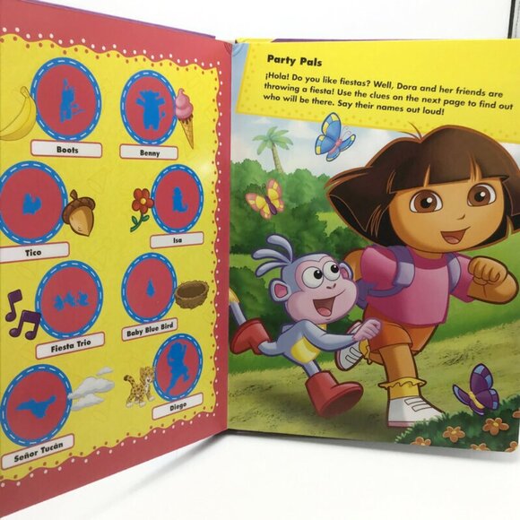 Dora the Explorer Bubble Magnet Book Picture Story w/ 40+ Magnets Nickelodeon - Picture 3 of 7
